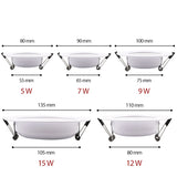 KARWEN 5W 7W 9W 12W 15W lampada LED downlight ceiling light AC 220V Cold Warm white indoor LED ceiling light for Bedroom