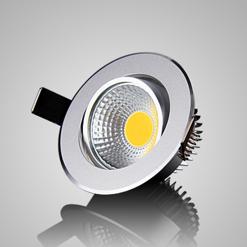 Super Bright Dimmable Led downlight light COB Ceiling Spot Light 3w 5w 7w 12w ceiling recessed Lights Indoor Lighting