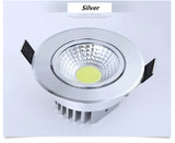 Super Bright Dimmable Led downlight light COB Ceiling Spot Light 3w 5w 7w 12w ceiling recessed Lights Indoor Lighting