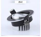 Super Bright Dimmable Led downlight light COB Ceiling Spot Light 3w 5w 7w 12w ceiling recessed Lights Indoor Lighting