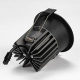 Dimmable Anti Glare Recessed COB LED Downlights 5W 7W 12W 15W LED Ceiling Spot Lights AC110V 220V  Indoor Lighting