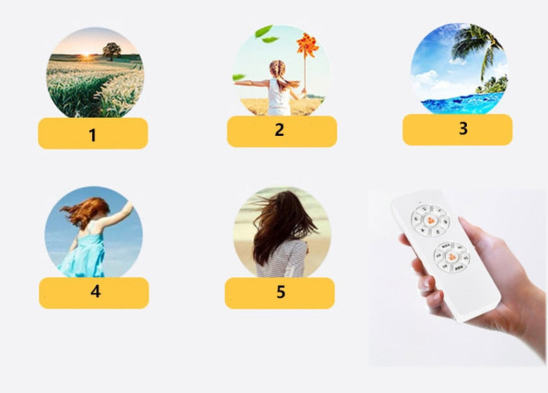 Wood Children&#39;s room ceiling fan lamp with lights remote control living room dining room kitchen Nordic wooden fans