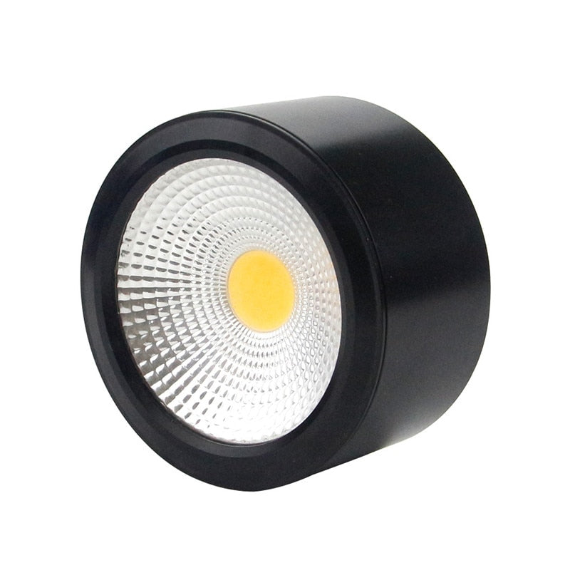 Dimmable AC85-265V High Quality Surface Mounted LED COB Downlight 7w 9w 12w 15w 18w Ceiling Light Spotlight Downlight Indoor