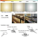 Mini LED COB Downlights 3W 40mm 100V-240V Jewelry Display Ceiling Recessed Cabinet Spot Lamp High Power + Driver 85-265v
