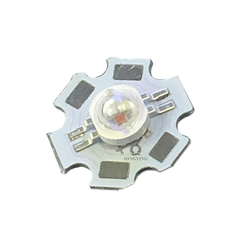 Real Full Watt 1W 3W High Power LED Lamp Bulb Diodes 10-100Pcs SMD 2.0-3.6V RGB LED For Spotlight Downlight DIY Beads