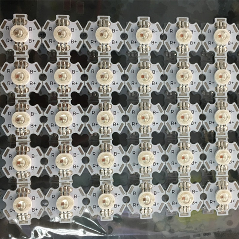 Real Full Watt 1W 3W High Power LED Lamp Bulb Diodes 10-100Pcs SMD 2.0-3.6V RGB LED For Spotlight Downlight DIY Beads