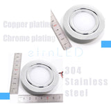 etrnLED Waterproof Spotlight Ultra Thin Recessed Led Downlight 12V 3W IP65 Cabinet Closet Bathroom Veranda Sauna Light Ceiling