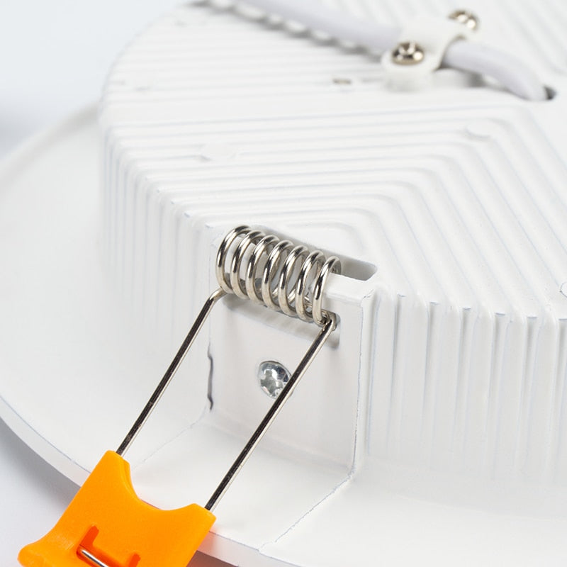 Ultra Thin Led Downlight Lamp Ceiling Spot Light 6Pcs 3W 5W 7W 9W 12W 15W 18W SMD 220V Recessed Downlight Slim Round Panel Light