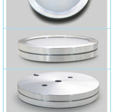 LED DownLight DC12v 3W Under Cabinet Wardrobe Showcase Lamp with Wire 3M back glue or screw installation Kitchen Dome Light