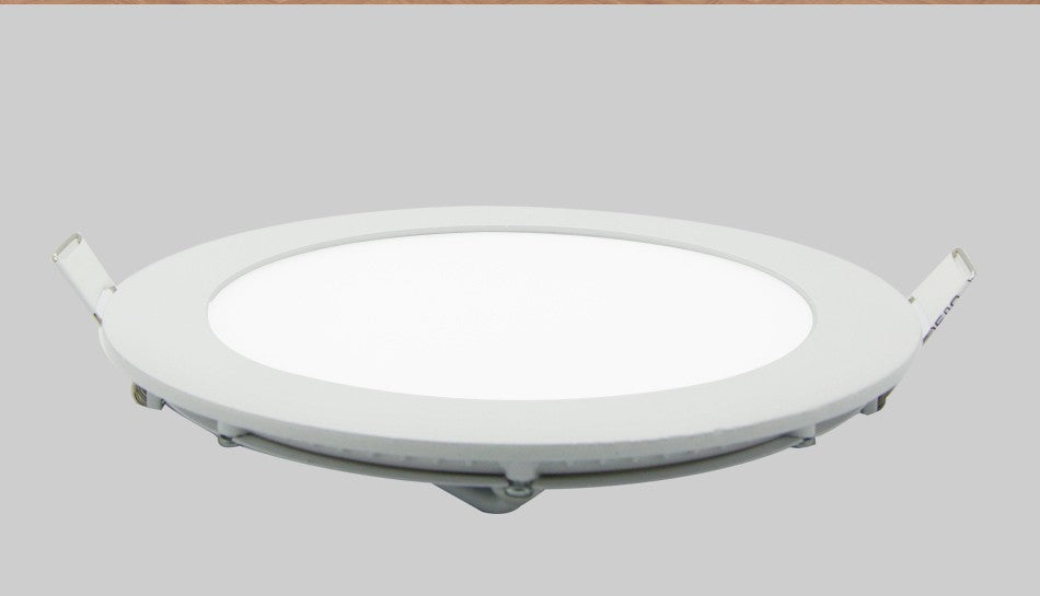 Ultra thin Design 3W 4W 6W 9W 12W 15W 18W LED Ceiling Recessed Grid Downlight / Slim Round And Square Flat Panel Light