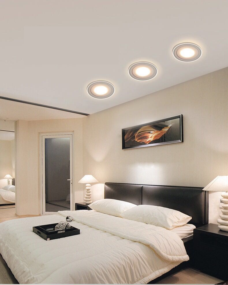 LED Downlight 230V 5W 7W 9W 12W 15W 4000K Recessed LED Spot Lighting Bedroom Kitchen bathroom Indoor led down light lamp