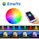 ZigBee RGB Smart LED Downlight Dimming Round Spot Light 7W 9W RGB + Warm + White Color Changing Light Works Alexa AC110-250V