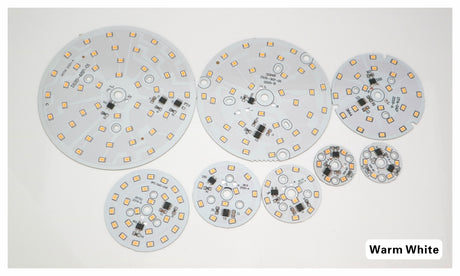 LED Chip for Downlight 10 PCS 3W 5W 7W 9W 12W 15W 18W SMD 2835 Round Light Beads AC 220V-240V Downlight Chip Lighting Spotlight