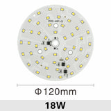 LED Chip for Downlight 10 PCS 3W 5W 7W 9W 12W 15W 18W SMD 2835 Round Light Beads AC 220V-240V Downlight Chip Lighting Spotlight