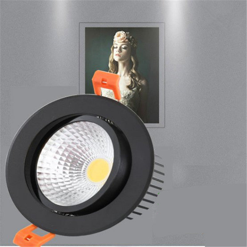 Dimmable LED Downlight Natural White Recessed Kitchen Bathroom Lamp 220V 110V 5W 7W 9W 12W LED down lights Warm White Cool White
