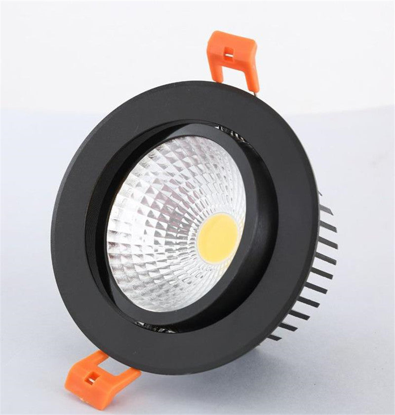 Dimmable LED Downlight Natural White Recessed Kitchen Bathroom Lamp 220V 110V 5W 7W 9W 12W LED down lights Warm White Cool White