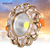 European Style Resin Garland Led Ceiling Lamp Led Recessed Spot Down Lights Indoor Living Room Lighting Fixture Home Decoration