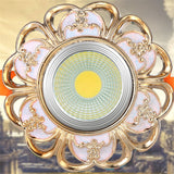 European Style Resin Garland Led Ceiling Lamp Led Recessed Spot Down Lights Indoor Living Room Lighting Fixture Home Decoration