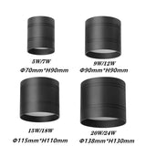 Dimmable LED Ceiling light down light 5W/7W/9W/12W/15W/18W/20W/24W No opening LED Spot light decoration Ceiling lamp