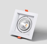 Super Bright Recessed square LED Dimmable Downlight COB 10W 20W 30w LED Spot light LED decoration Ceiling Lamp