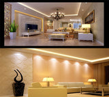 Dimmable COB LED spotlight ceiling lamp, AC85-265V aluminum recessed downlight indoor lighting, round led panel light, 3W 5w7w9w