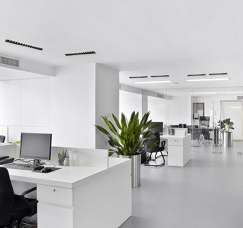 Dimmable LED Downlight Spot Light line light bar creative linear long strip CRI&gt;85 living room corridor light Recessed Light