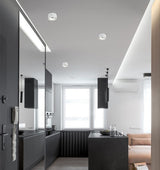 Round Surface Mounted LED Downlights 7W 10W 12W 15W Ceiling Lamps Spot Light 110V/220V driverless Down Light