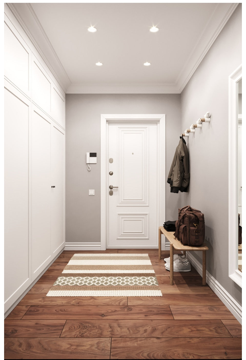 DBF Angle Adjust Square Anti-Glare LED Recessed Downlight 7W 12W 15W Honeycomb Nest Lens Ceiling Spot Light Kitchen Living Room