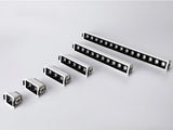 Square dimming 2W/4W/6W/10W/20W/30W LED spotlight line light bar creative linear long strip living room corridor light downlight