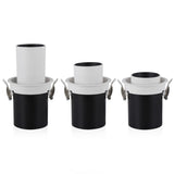 NEW LED Aluminum recessed COB dimmable Rotating Downlight AC85-265V 9W 12W 15W LED Ceiling Lamp Spot Lights Indoor Lighting