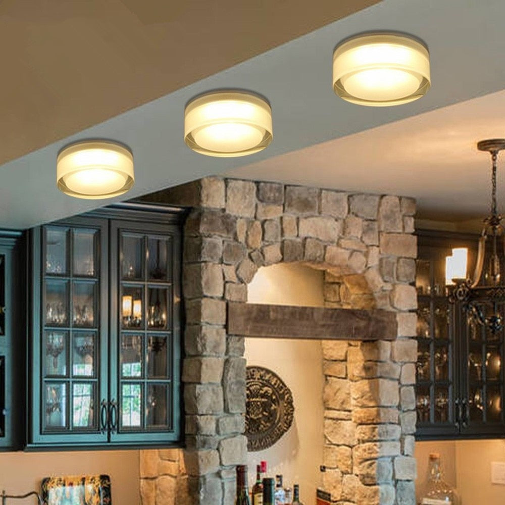 Crystal LED downlight 5W 10W 12W spot light LED 110V 220V recessed LED lamp for home decoration led Recessed ceiling lamp