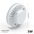 4PCS/lot GX53 45 35 LED 2835 SMD 5W 7W 9W 12W 15W 18W 3000K 6500K Warm White Ceiling Down Light Bulb Downlight Cheap