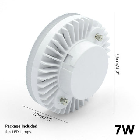  4PCS/lot GX53 45 35 LED 2835 SMD 5W 7W 9W 12W 15W 18W 3000K 6500K Warm White Ceiling Down Light Bulb Downlight Cheap