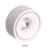 Round dimmable Led surface mounted spotlight COB non-opening ceiling spotlight 7W/12W living room surface mounted downlight