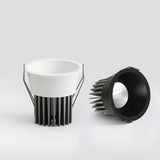 Super Bright Anti Glare Recessed Dimmable COB LED Downlights 7W 9W 12W 15W LED Ceiling Spot Lights AC85~265V Background Lighting