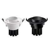 Dimmable LED Embedded Zoom 15-60 degrees COB Downlights 9W 12W 15W 20W 30W 35W Ceiling Lamp Spot Lights 85-265V Indoor lighting