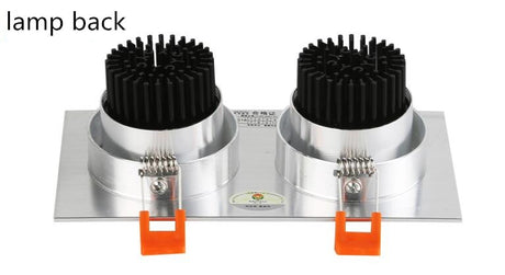 Super Bright LED Recessed Ceiling Lamp Square Downlight COB 7W 9W 12W 24W 36W LED Spot light decoration led light AC 110V 220V