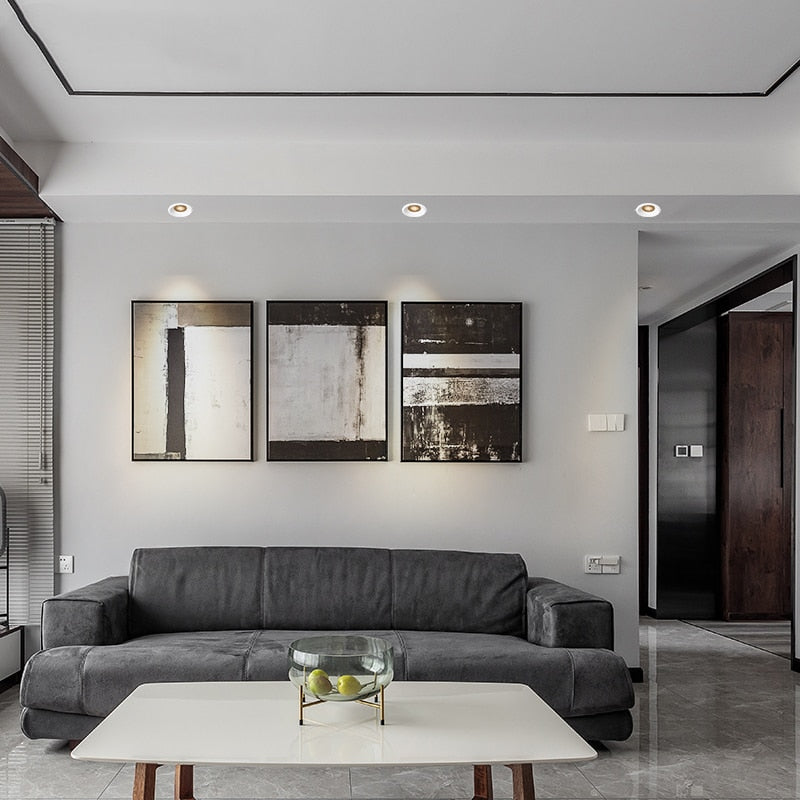 New LED Dimmable Downlight Ultra Thin Anti Glare Spot light 15W 12W 9W 7W Recessed LED ceiling lamp AC85V-220V LED Lamp