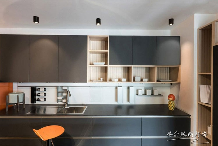 Dimmable LED Round Surface Mount Downlight 7W 10W GU10 Fixture Cylinder Ceiling Down Spot Light Bedroom Lamp