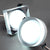 LED Crystal Ceilng Light Round/Square 1W 5W 12W LED Spot light 85-265V Recessed LED Crystal Downlight for Home Kitchen Lighting
