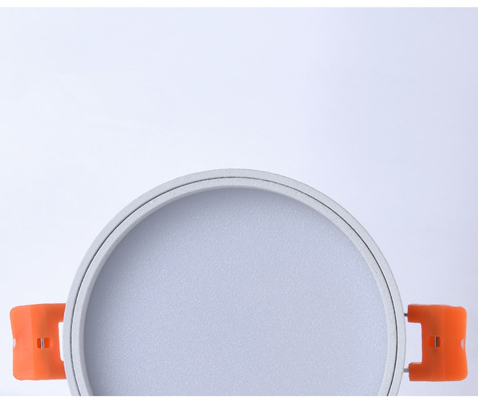 DBF Angle Adjustable Recessed Downlight Dimmable 7W 10W 12W Frosted Lens Ceiling Spot Light for Pictures Background AC110V 220V