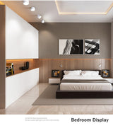 DBF Angle Adjustable Recessed Downlight Dimmable 7W 10W 12W Frosted Lens Ceiling Spot Light for Pictures Background AC110V 220V