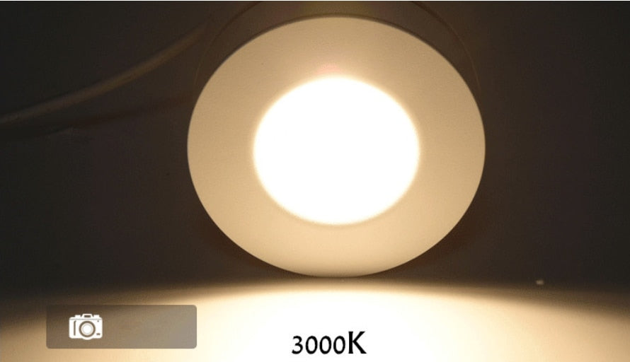 Folding COB LED Downlights 7W 10W 12W 15W Surface Mounted Led Ceiling Lamps Spot Light 360 Degree Rotation Downlights AC85-265V