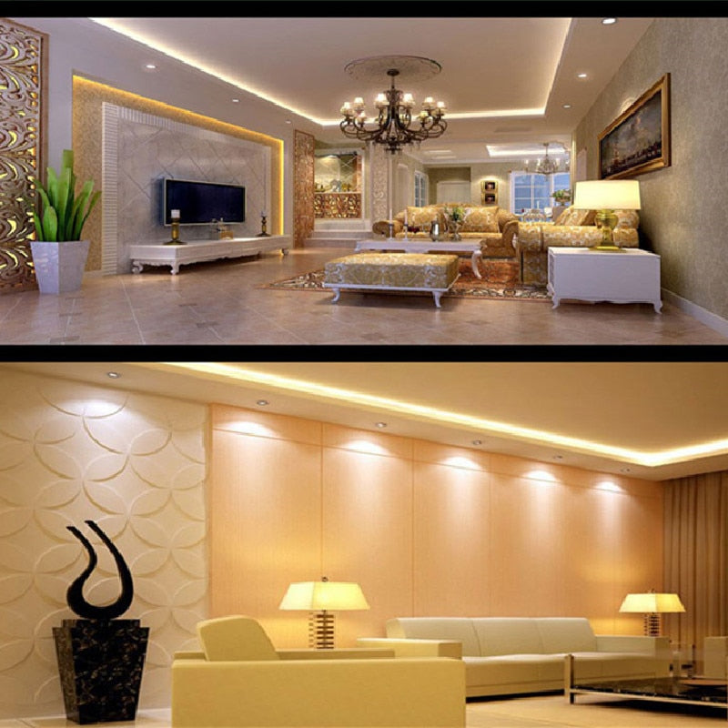 Dimmable Recessed LED Downlight AC85-265V 18W 15W 12W 9W 7W 5W LED COB Spot Light Ceiling Lamp Aluminum Round LED Panel Light