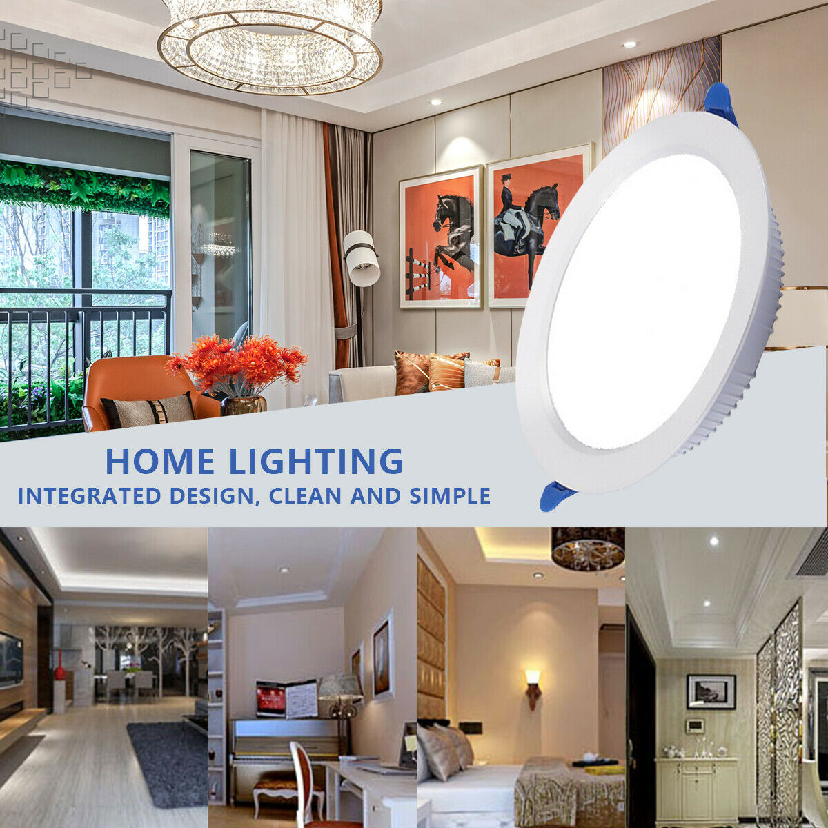 LED Downlight 5W/9W/12W/18W Spotlight Ceiling Light Recessed lamp 110v/220v