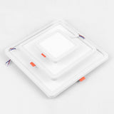 Square Round LED Panel Lights Ultrathin Surface Downlight 6W 8W 15W 20W 220V Panel Light White/Warm Indoor Bedroom LED Light