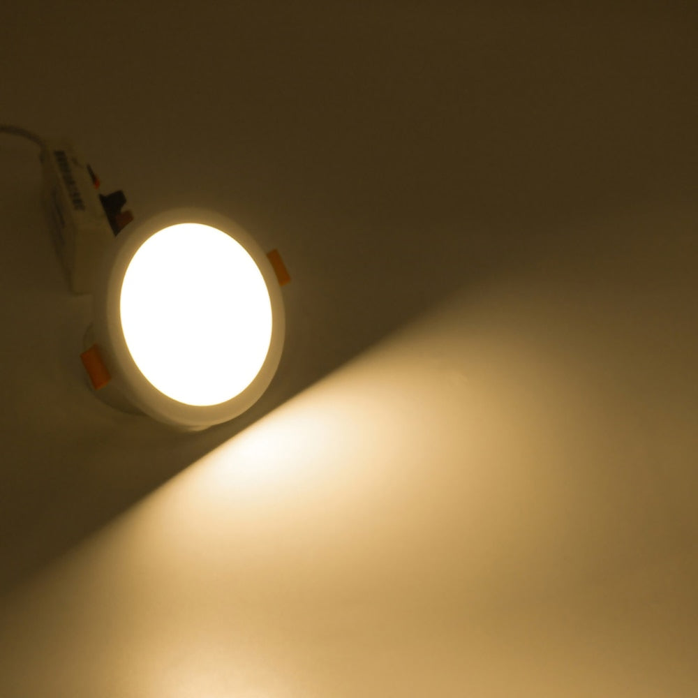 Square Round LED Panel Lights Ultrathin Surface Downlight 6W 8W 15W 20W 220V Panel Light White/Warm Indoor Bedroom LED Light