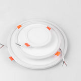 Square Round LED Panel Lights Ultrathin Surface Downlight 6W 8W 15W 20W 220V Panel Light White/Warm Indoor Bedroom LED Light