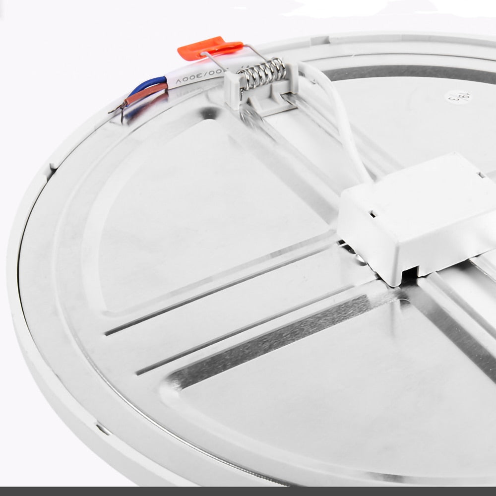 Square Round LED Panel Lights Ultrathin Surface Downlight 6W 8W 15W 20W 220V Panel Light White/Warm Indoor Bedroom LED Light