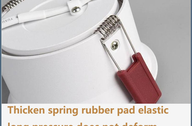 Frameless angle adjustable embedded LED downlight 5W 7W 12W 20W dimmable deep glare LED ceiling spotlights home lighting